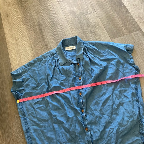 Madewell Courier Kieran button up blouse - Picture 4 of 6
